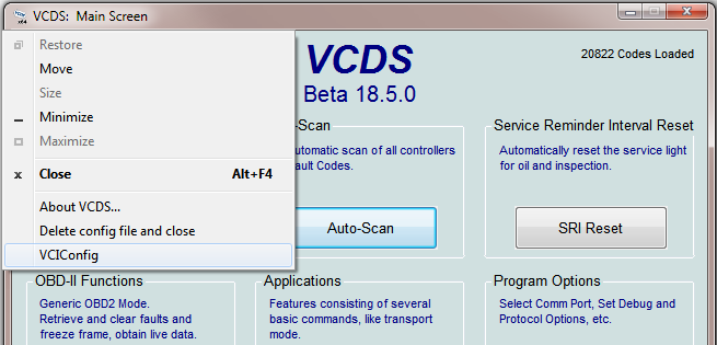 VCDS 18.5.0 Software
